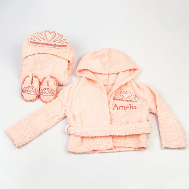 "Spa Time" New Born Gift Set (Princess) with Hooded Towel