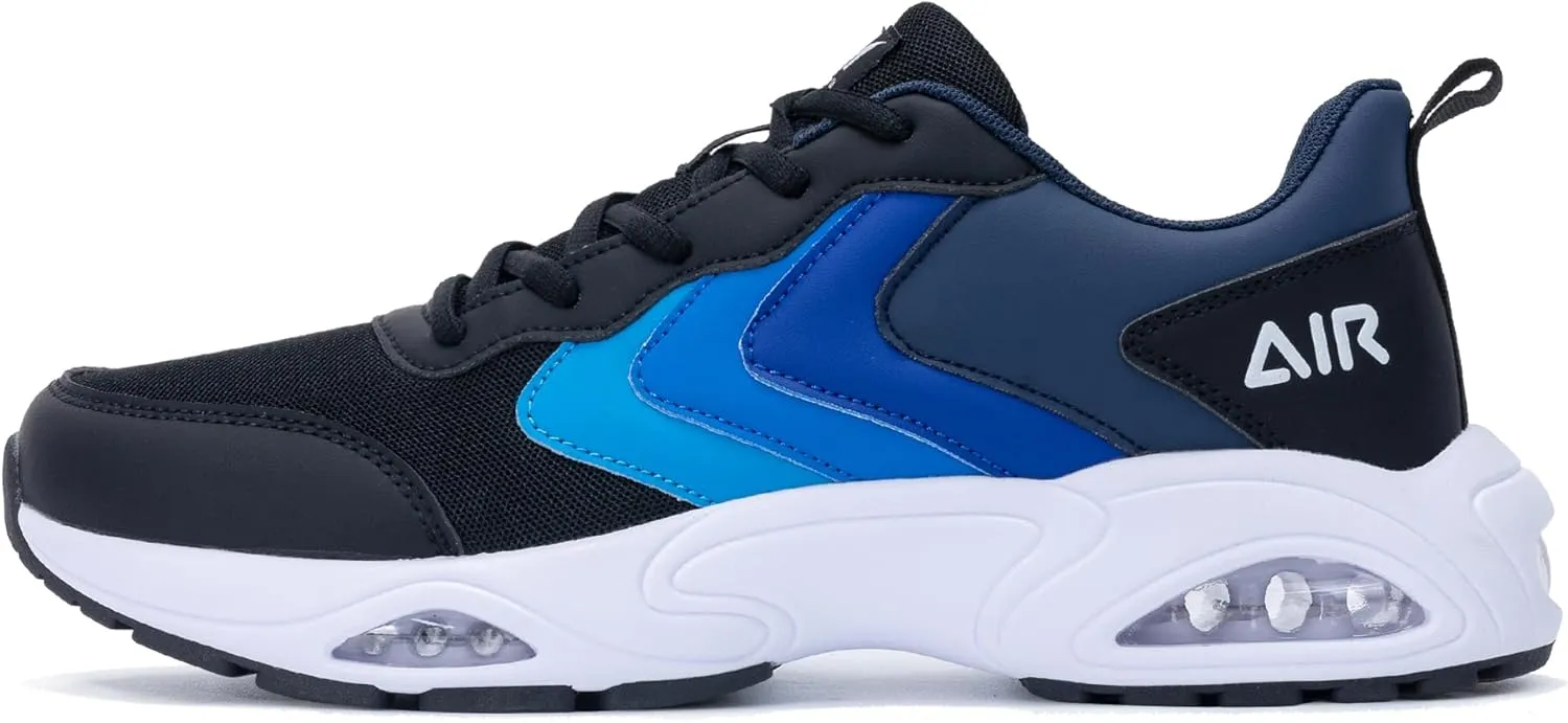 Quseek Mens Athletic Running Shoes Tennis Walking Sneakers Lightweight Breathable for Gym Jogging Sports US 7-13